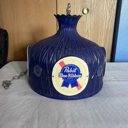 Vintage PBR Beer Light Shade