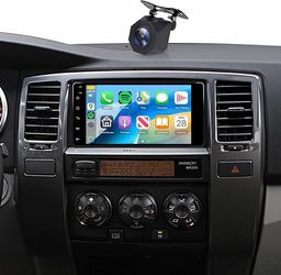 Car Stereo Radio Toyota 4Runner 2003-2009, Tundra 2003-2007 Sequoia, Wireless CarPlay Android Auto, 7” Touch Screen, Backup Camera