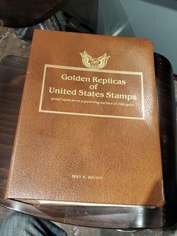 Golden Replicas of United States stamps