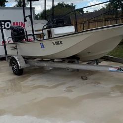 1987 Boston Whaler Mountauk-17| 17'