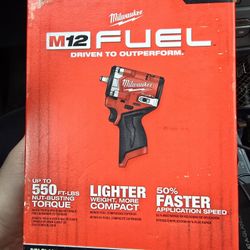 3/8s Stubby M12 Impact Wrench