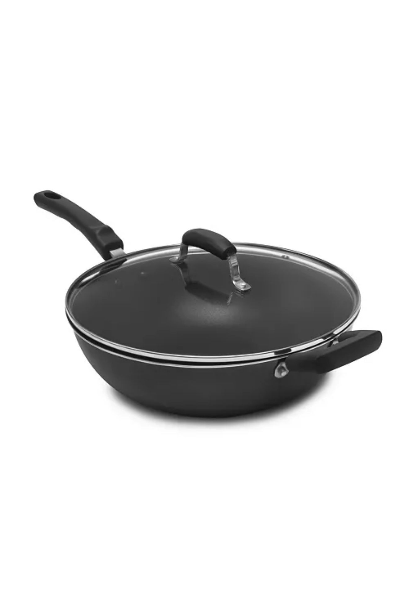 Sedona kitchen 6.5 qt stock pot ceramic non stick glass lid