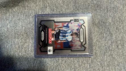 Panini Prizm Monopoly FIFA 2026 Cards Lot - Diego Maradona, Agüero, Batistuta!