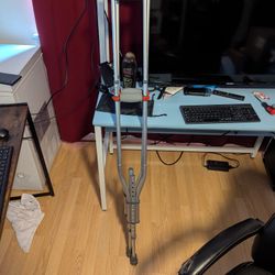 Adjustable Crutches Metal Used Briefly Moving Sale All Must Go!