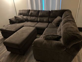 Brown Sectional