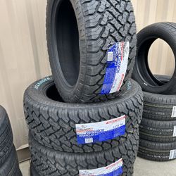 BRAND NEW SET OF ALL TERRAIN TIRES 275/55r20 275/55/20