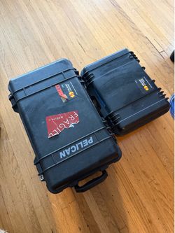 Pelican Hard Cases – 2 Cases Sold Together