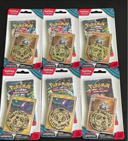 6 Pokémon twilight masquerade singles pack blisters