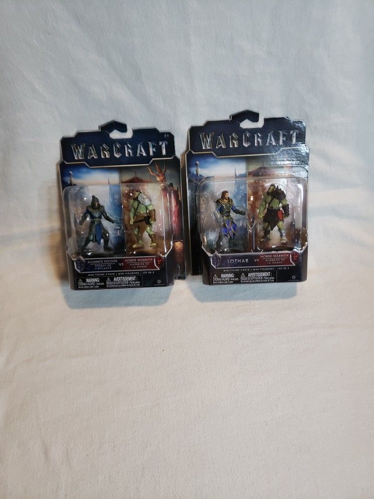 Warcraft Mini Figures 2 Pack