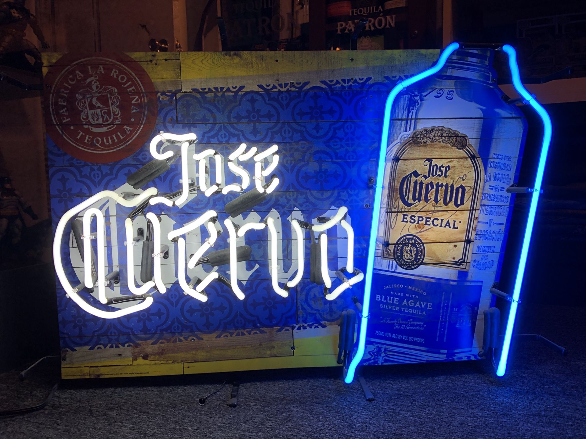 Jose Cuervo Neon Sign
