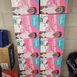 10 Boxes 60 Count Pampers Hello Kitty 4T/5T Pullups