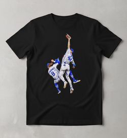 LA 2025 World Series Champions Graphic Tee, Baseball Playoff Fan Apparel, LA Streetwear, Retro Champion Design Top, Vintage Game Day Graphic Tee, Unis