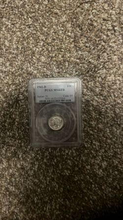 1941 D full band mercury dime