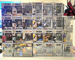 Marvel And Venomized Funko Pop