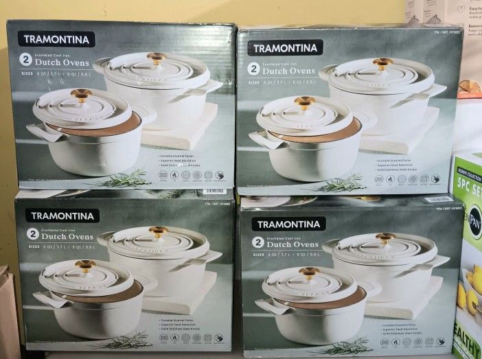 Dutch Ovens $60 Each For The 2 Pack