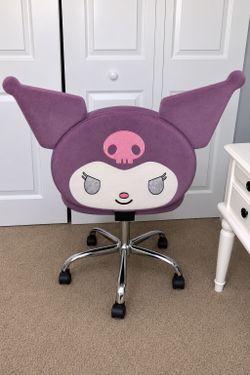 Kuromi Rolling Vanity/Desk Chair
