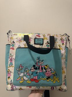 Loungefly Mickey and friends tote