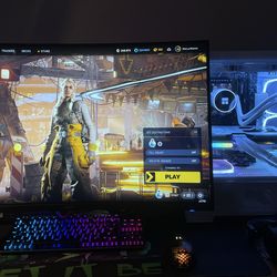 White Gaming PC Setup + 34” 240Hz Ultrawide monitor – Ready to Play