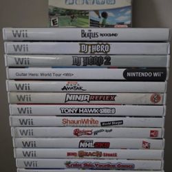 Wii Games- Bundle of 20 Games for $70