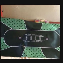 Premium Poker Table Mat - Enhance Your Gaming Experience with Poker Table Tops - Poker Table Topper Mat with a Carrying Bag for Professional Poker Gam
