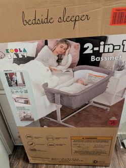 Koola Baby 2-in-1 Bedside Bassinet