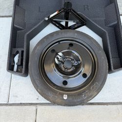 Spare Tire and Storage Compartments 