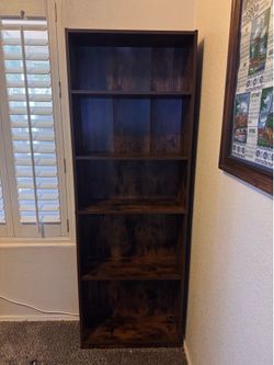 2 - 5 tier bookshelf