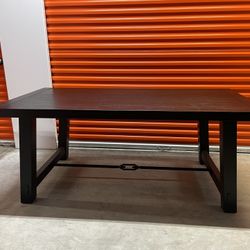 Pottery Barn Benchwright 74” Dining Table – Black $900 OBO