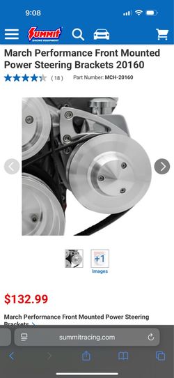 SBC Power steering mount