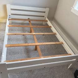 Bedframe FULL with mattress & Spring box 