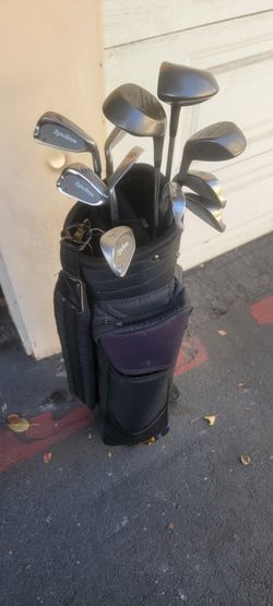 Gulf Clubs And Bag
