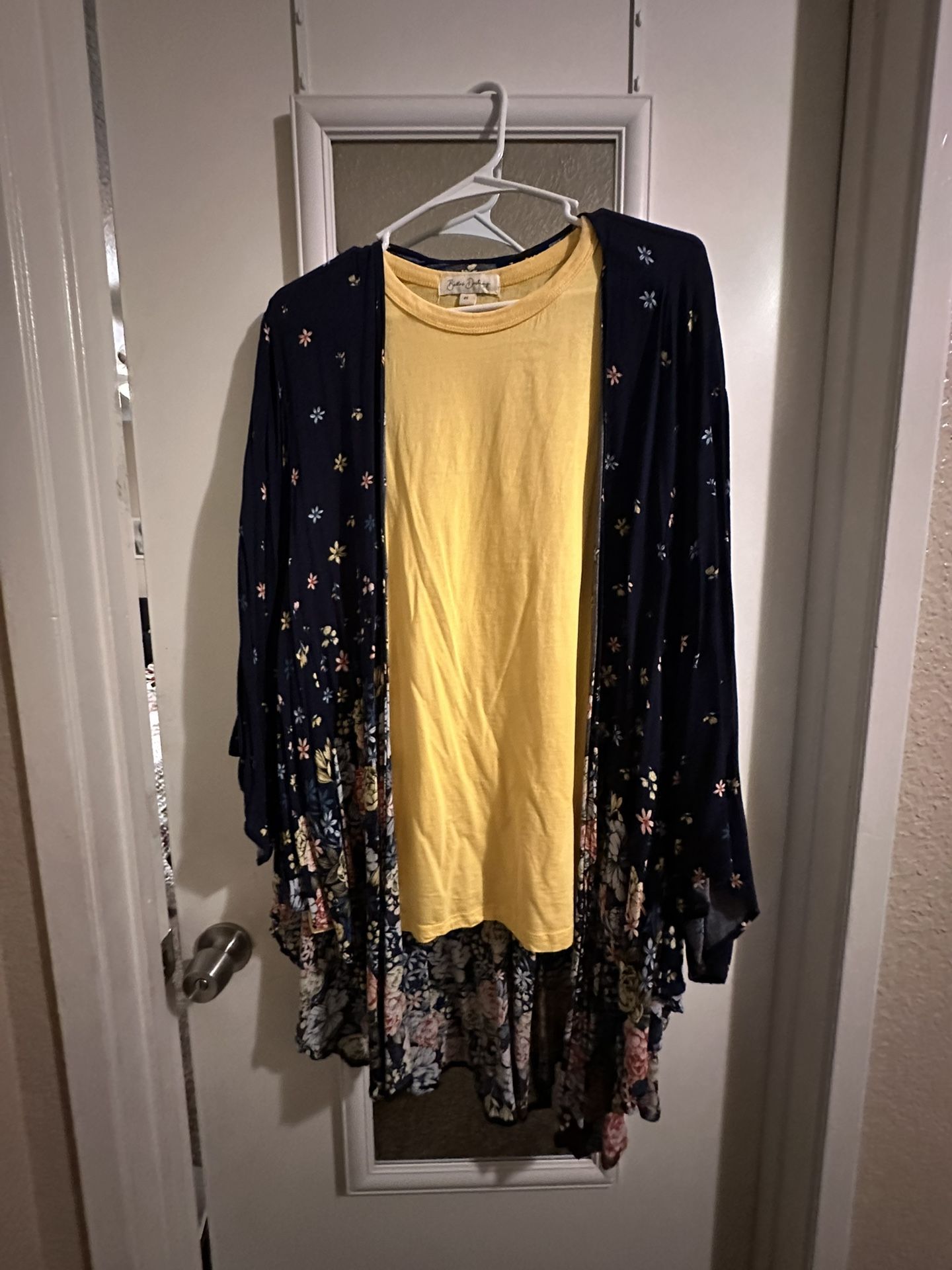 Shawl With Matching Shirt
