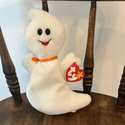 Reduced! Rare 1st Edition Spooky TY Beanie Baby 1995 W Tag Errors