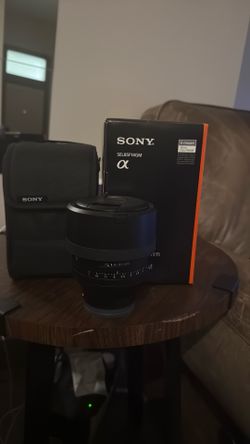 Sony FE 85mm f/1.4 G Master (GM) Lens – Pristine Condition