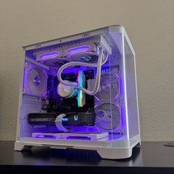 ULTRA FAST Liquid Cooled RTX Ryzen 7 Gaming PC Computer (Ryzen 7 8700f, 32GB DDR5, RTX 5070, 3TB)