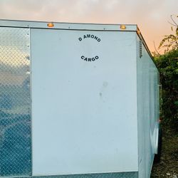 23 Foot 2019 V Nose Enclosed Trailer/ Trade Trade