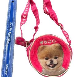 "Boo's Bestie" Pink Crossbody Purse