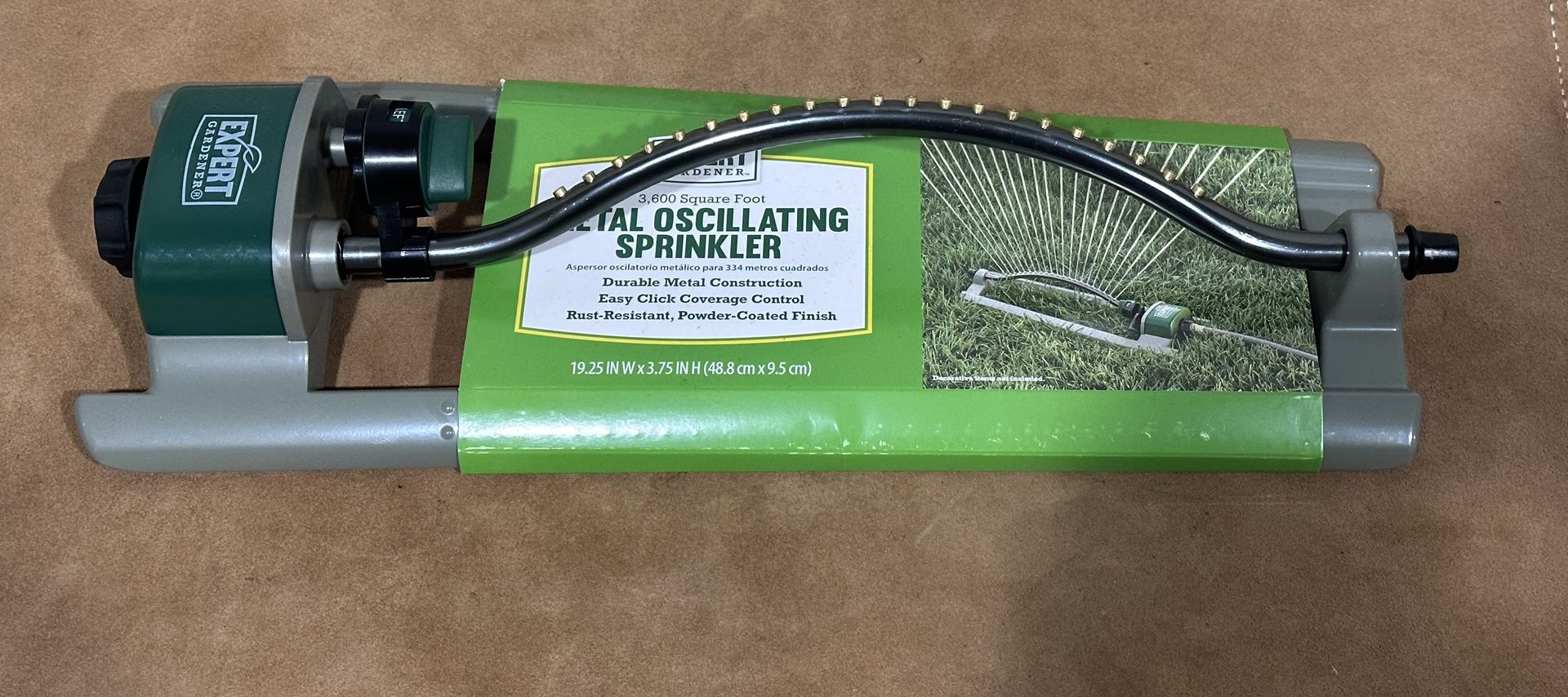 Expert Gardener Oscillating Lawn Watering Sprinkler, 3600 sq ft