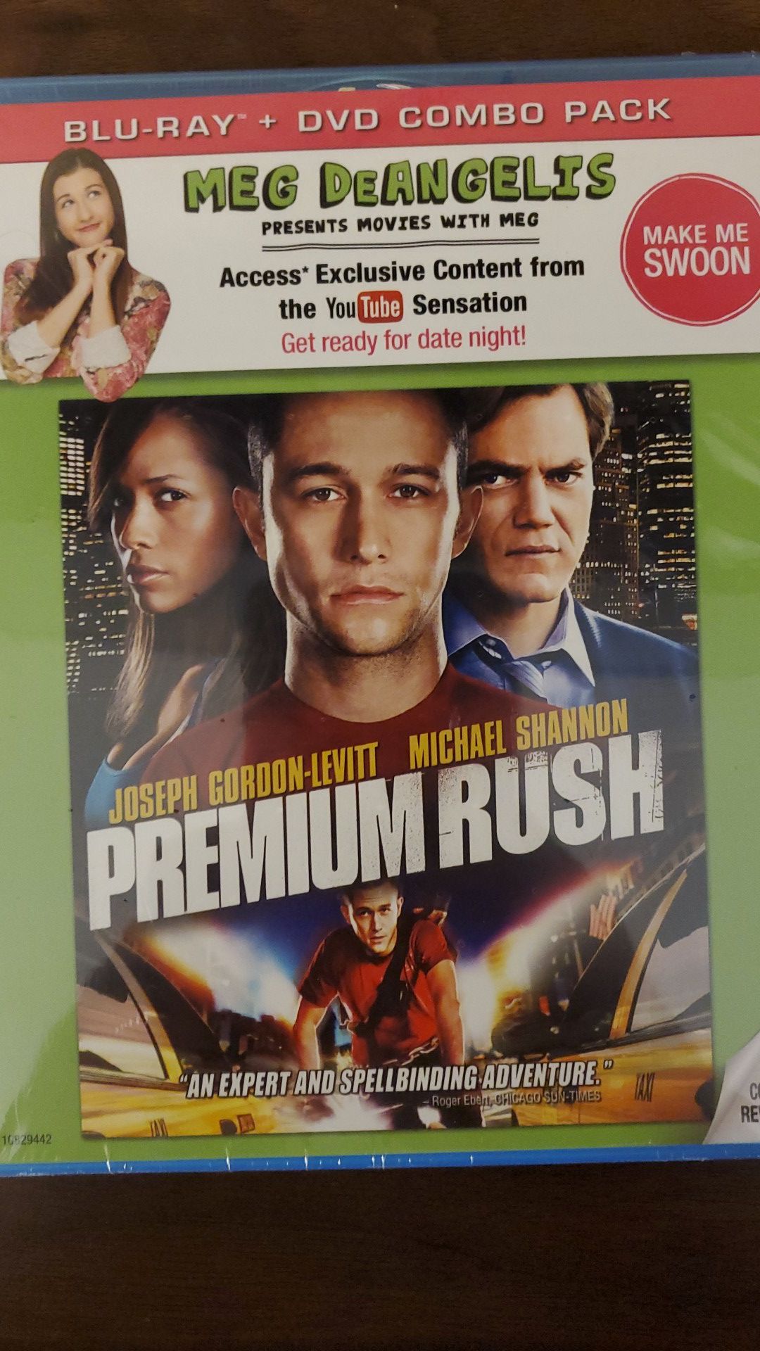 Premium rush Blu-Ray + DVD brand new in factory seal