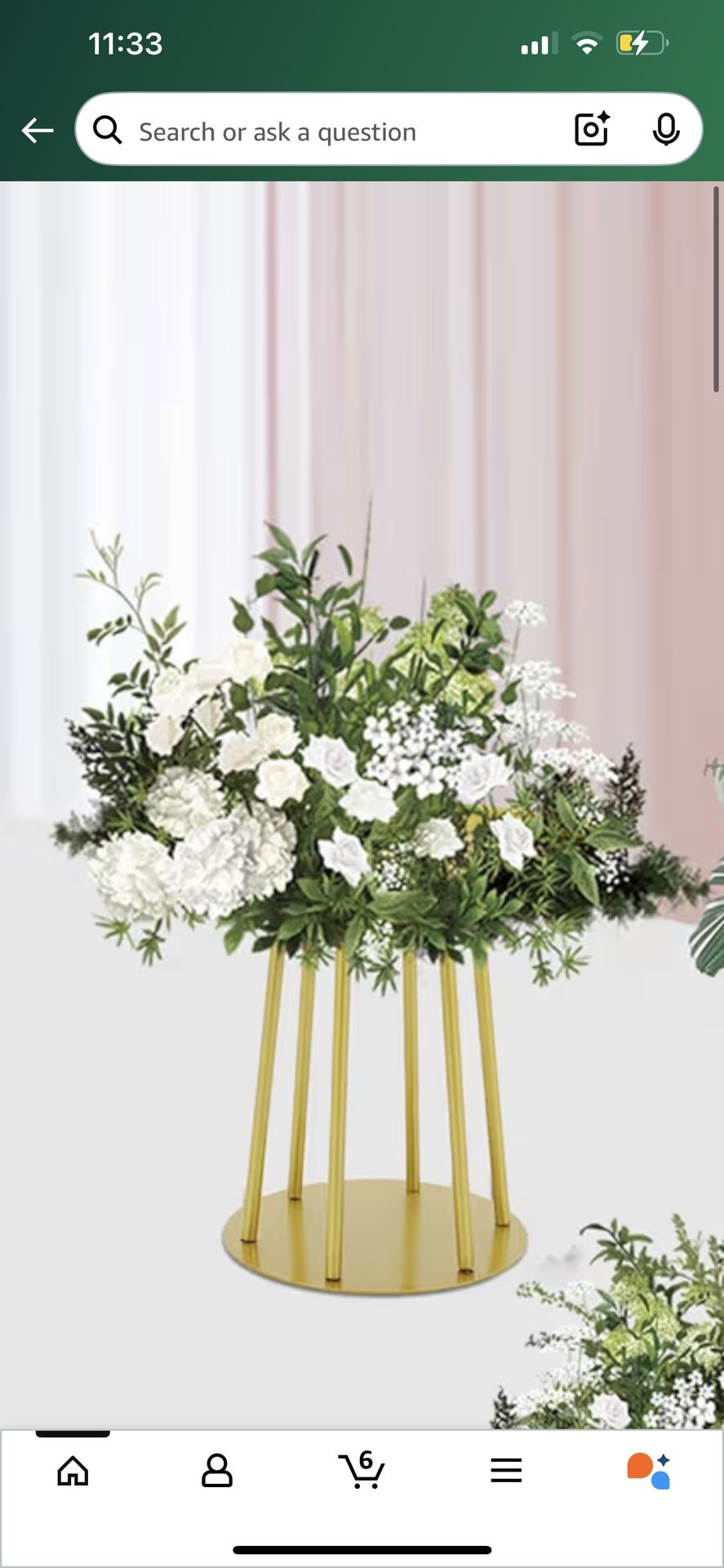 New Flower Stand Center Pieces 10 Stands