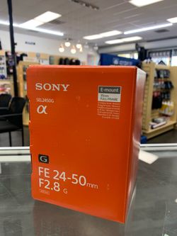 Sony 24-50 2.8 G