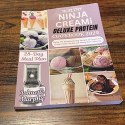 NINJA CREAMI DELUXE DAIRY-FREE COOKBOOK FOR BEGINNERS: Simple and Healthy Recipes for Ice Cream, Milkshakes, Gelato, Sorbet and Mix-ins - Perfect for 