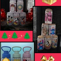 Vasos De Vidrio,Acrílico Y Plástico Personalizados