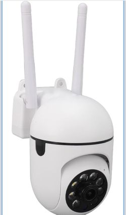 Outdoor Security Cameras, Home Security Camera with Night Vision, Intelligent Motion Detection, 2 Way Audio, Supports SD Card and Cloud Storage (US Pl