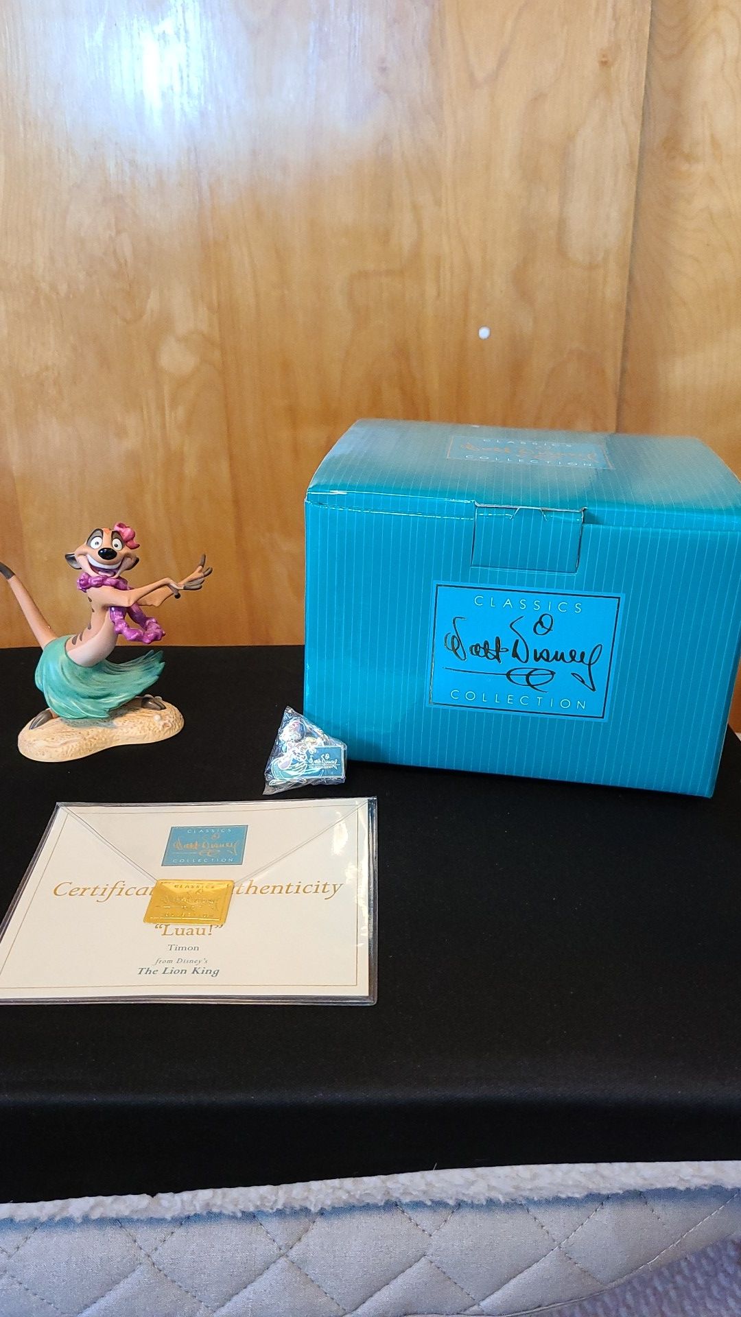 Walt Disney Collectors Society Timon "Luau" figurine