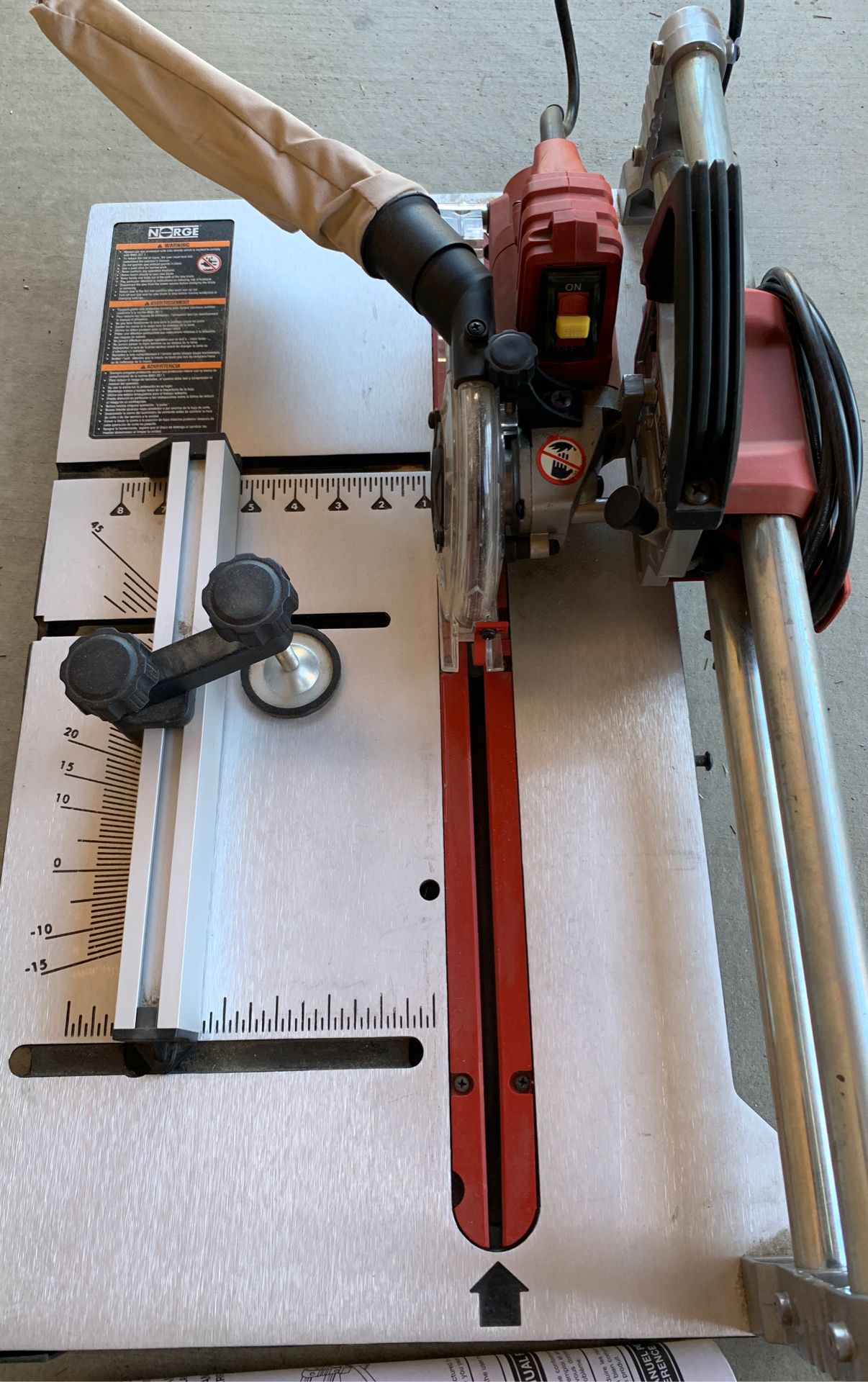 🛠Norge 5” portable flooring saw