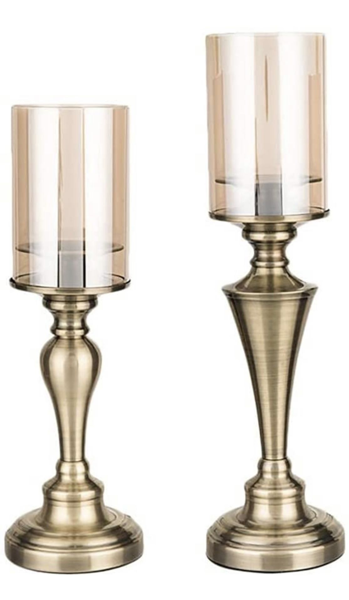 Hurricane Candle Holders Set Of 2