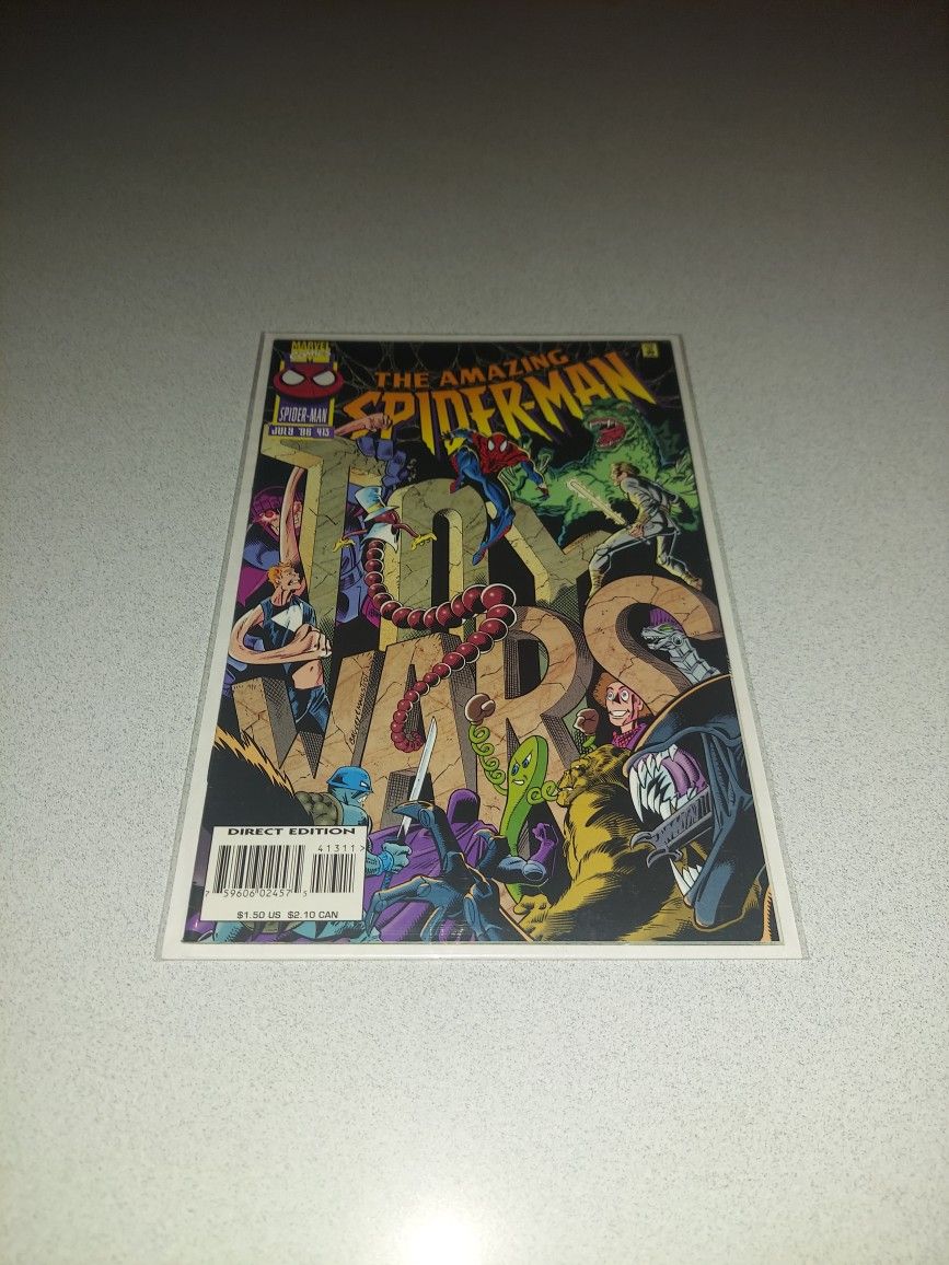 1996 THE AMAZING SPIDER-MAN #413 COMIC BAGGED AND BOARDED 