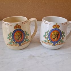 King Edward VIII Coronation mugs, 1937