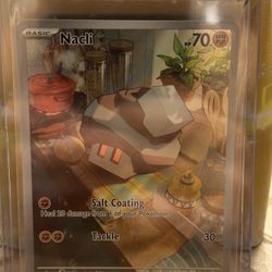 Nacli 220/193 Paldea Evolved Scarlet & Violet Illustration Rare Holo 